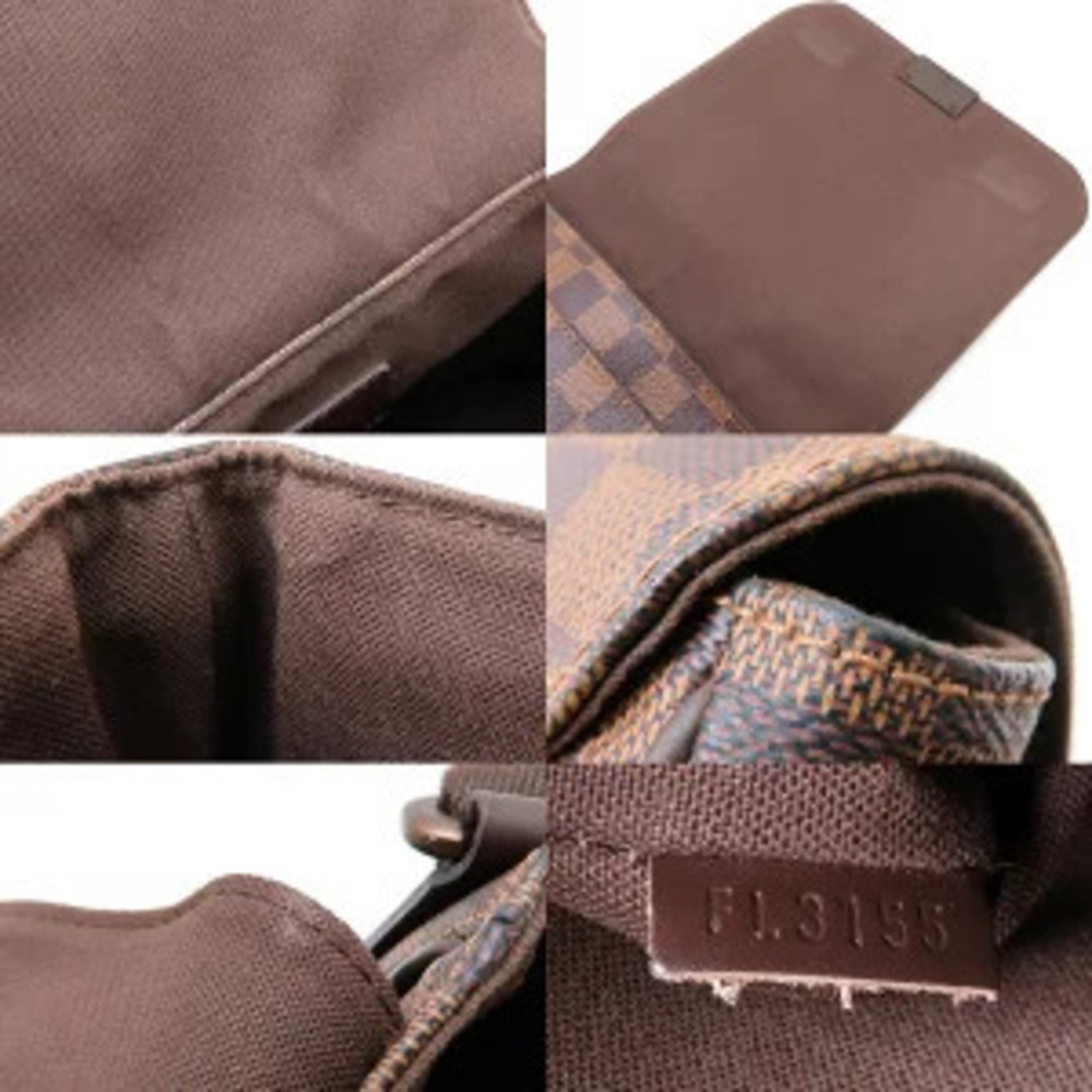 LOUIS VUITTON Damier District Shoulder Bag Ebene - Picture 7 of 9